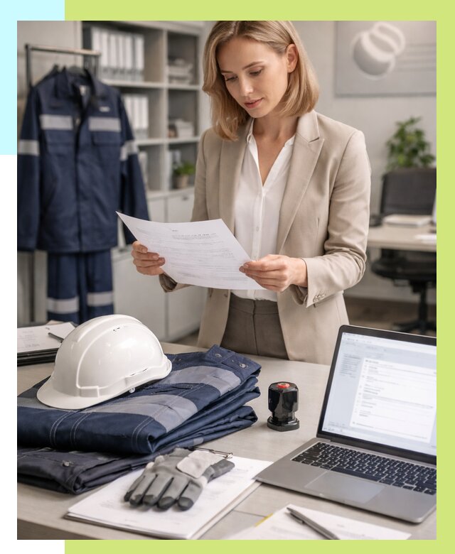 Сертификация спецодежды в Камне-на-Оби от 7105 р. | Алешин-Кно