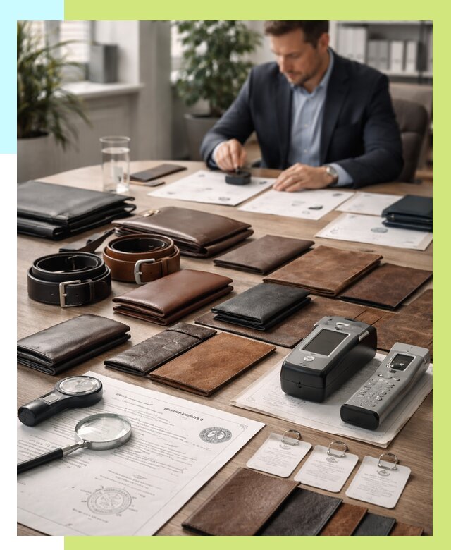 Сертификация кожаных изделий в Камне-на-Оби от 12180 р. | Алешин-Кно