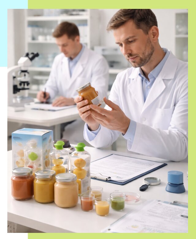 Сертификация детского питания в Камне-на-Оби от 30450 р. | Алешин-Кно