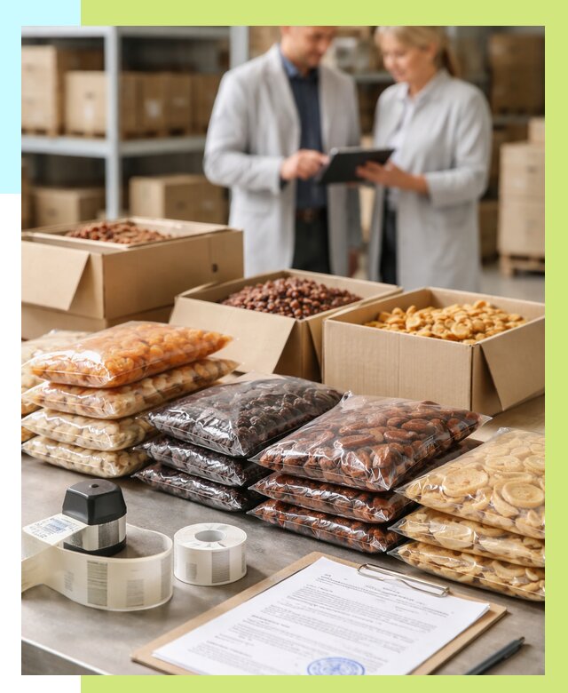 Сертификация сухофруктов в Камне-на-Оби от 12180 р. | Алешин-Кно под ключ