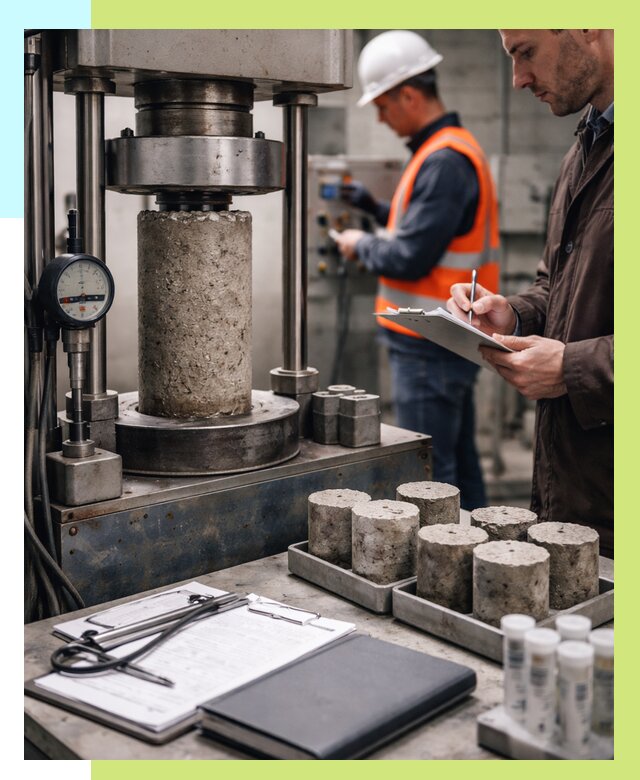 Сертификация бетона в Камне-на-Оби от 30450 р. сертификат | Алешин-Кно