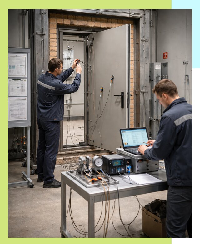 Сертификация противопожарных дверей в Камне-на-Оби по ГОСТ и ТР