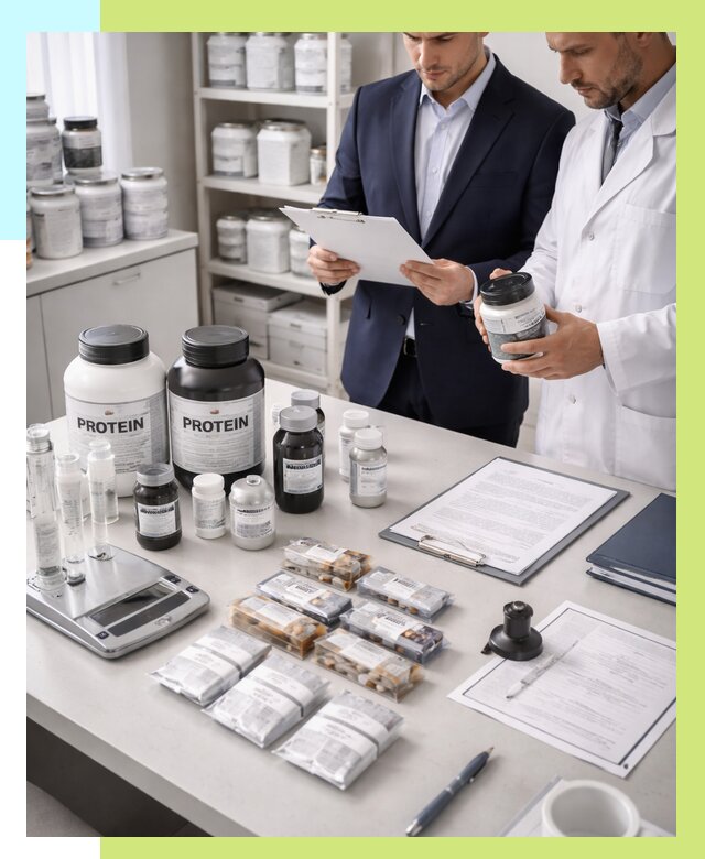 Сертификация спортивного питания в Камне-на-Оби от 15225 р., Алешин-Кно