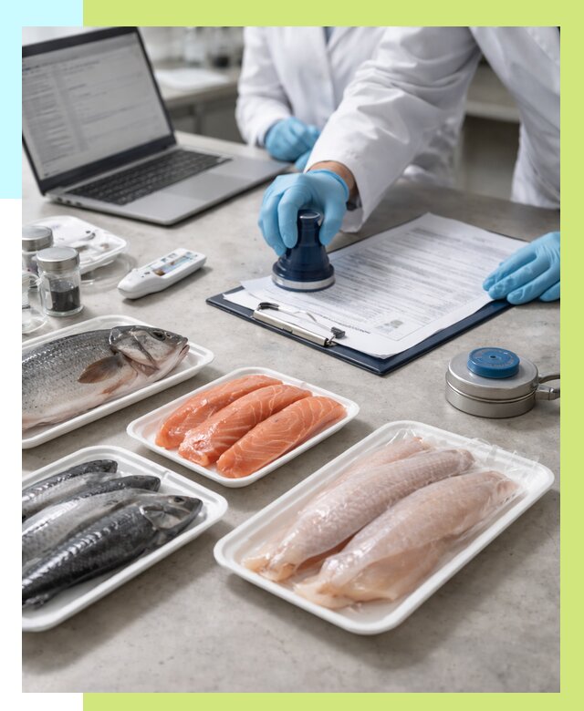Сертификация рыбы и сертификат в Камне-на-Оби от 15225 р. | Алешин-Кно