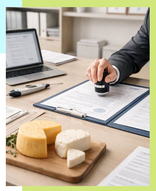 Сертификация сыров в Камне-на-Оби от 15225 р | Сертификат на сыр Алешин-Кно