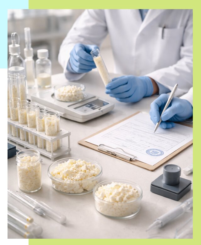 Сертификация творога в Камне-на-Оби от 12180 р. под ключ | Алешин-Кно