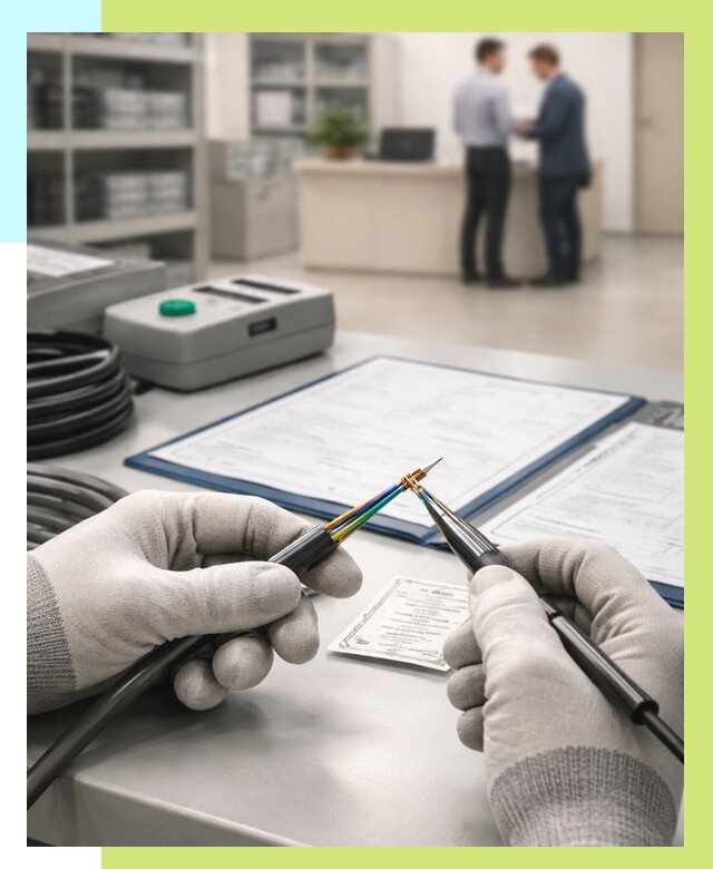 Сертификация провода в Камне-на-Оби от 18270 р. в Алешин-Кно