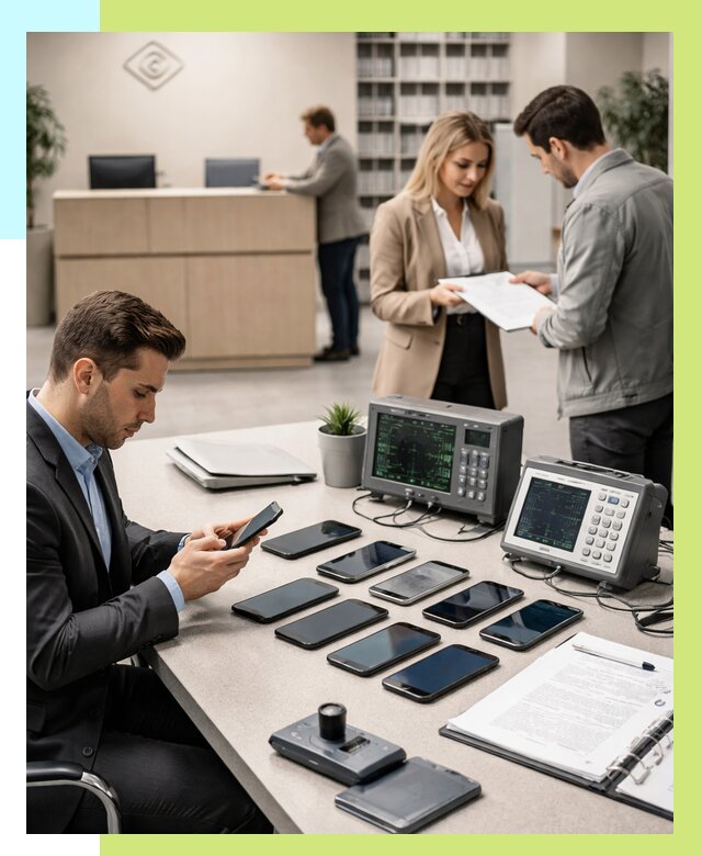 Сертификация телефонов в Камне-на-Оби от 25375 р. под ключ | Алешин-Кно