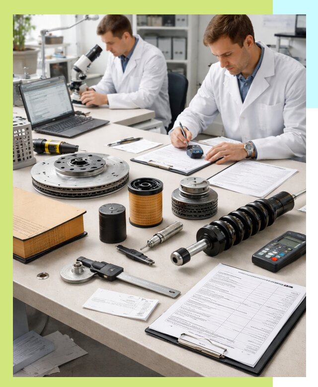 Сертификация автозапчастей и комплектующих в Камне-на-Оби по ГОСТ