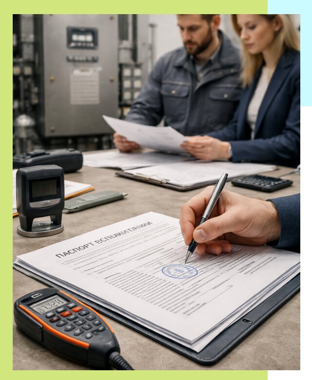 Оформление паспорта эксплуатации оборудования в Камне-на-Оби