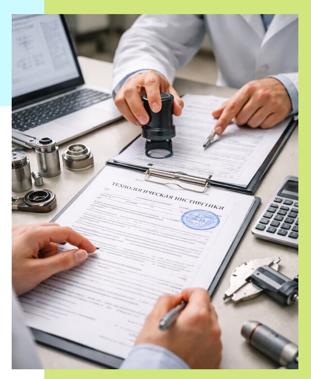 Технологическая инструкция в Камне-на-Оби от 8628 р., под ключ Алешин-Кно