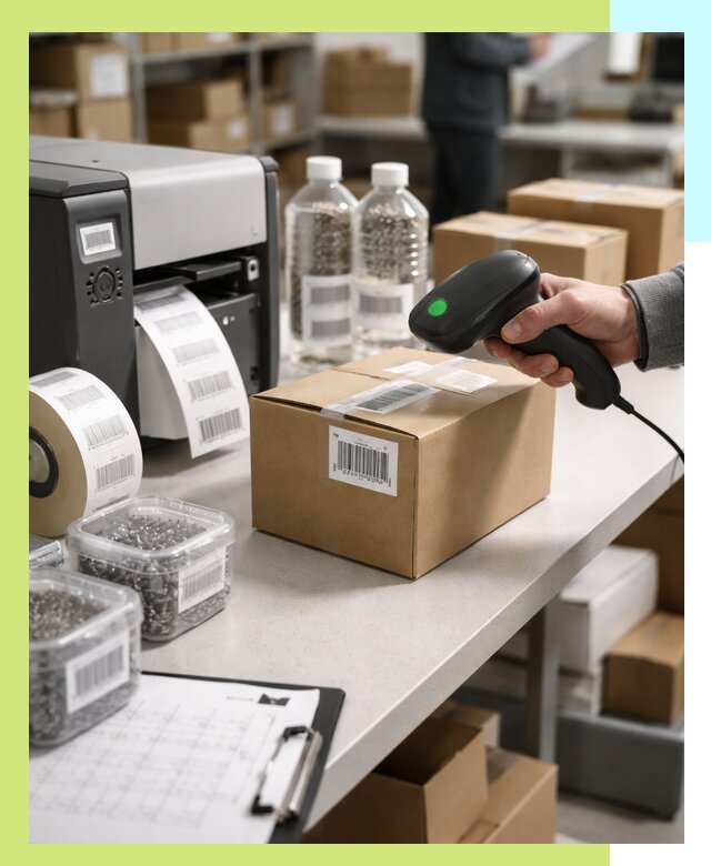 Штрихкодирование продукции и маркировка для продажи в Камне-на-Оби