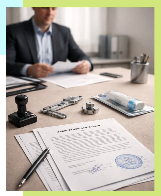 Экспертное заключение на продукцию в Камне-на-Оби от 8628 р. | Алешин-Кно