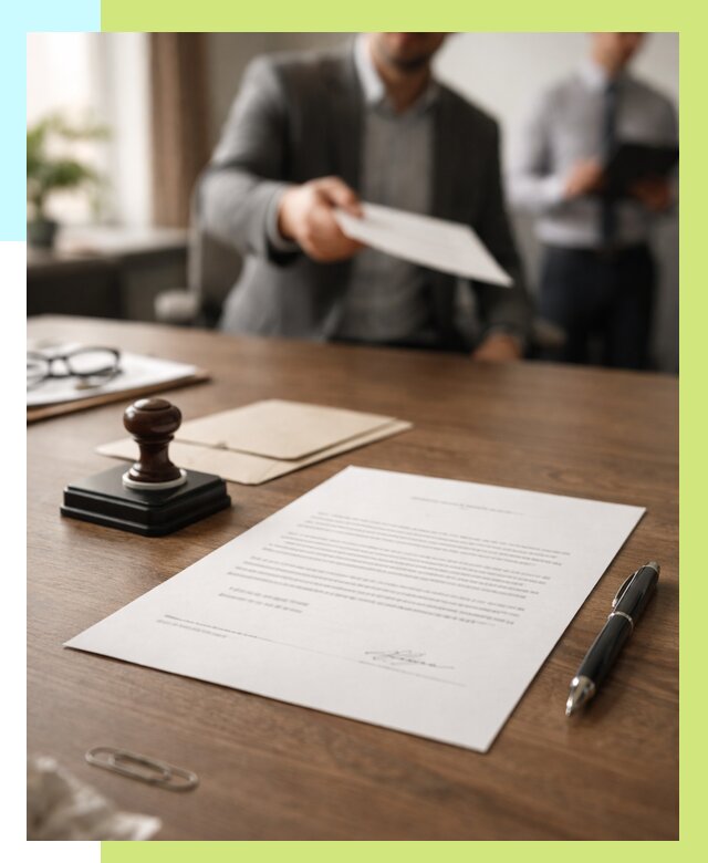 Отказное письмо по сертификации в Камне-на-Оби от 3553 р. | Алешин-Кно