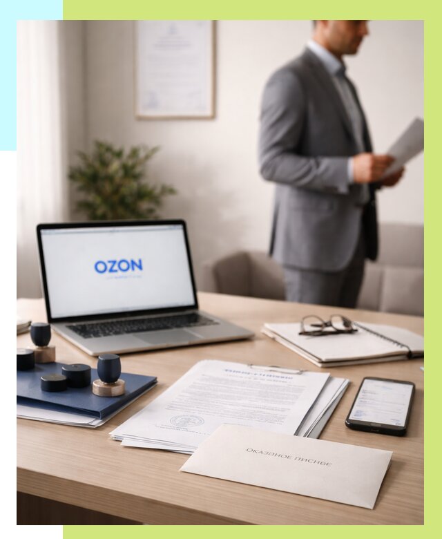 Отказное письмо для Ozon в Камне-на-Оби от 3553 р. | Алешин-Кно