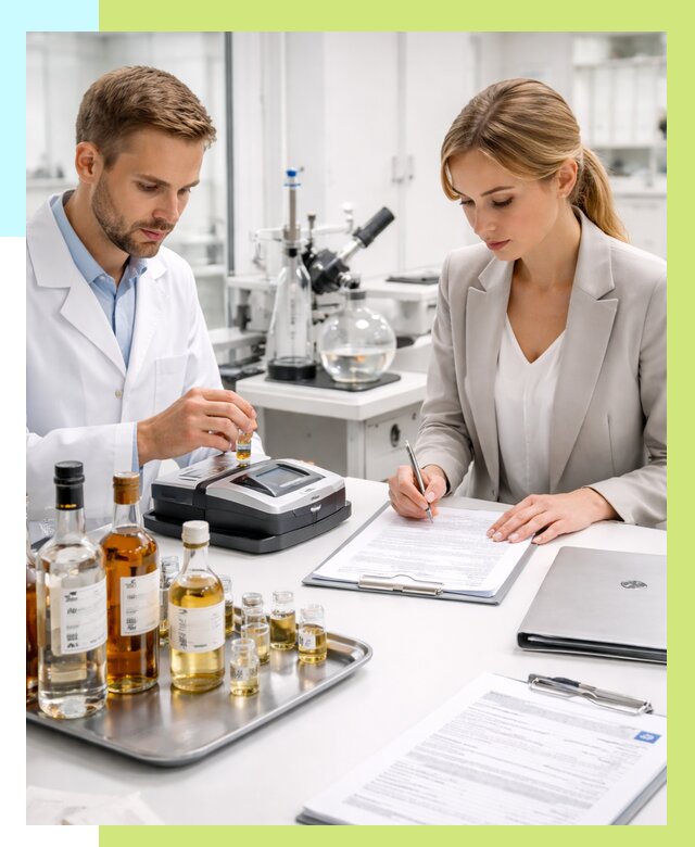 Заключение о спиртосодержании в Камне-на-Оби, от 5075 р., Алешин-Кно