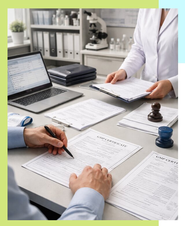 Оформление сертификата GMP в Камне-на-Оби для фармпроизводства