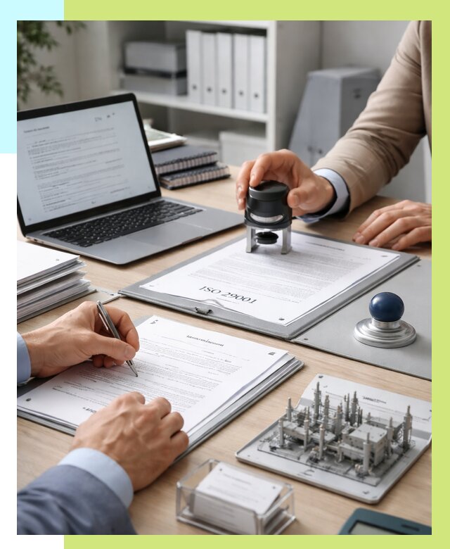 Сертификат ISO 29001 в Камне-на-Оби под ключ от 76125 р. | Алешин-Кно