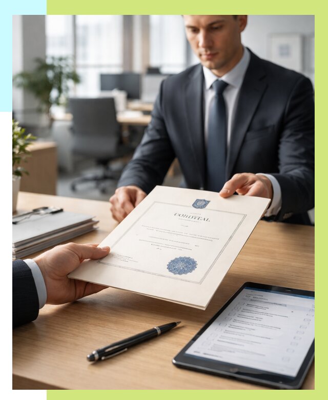 Сертификат ISO 30301 в Камне-на-Оби от 35525 р. | Алешин-Кно - под ключ