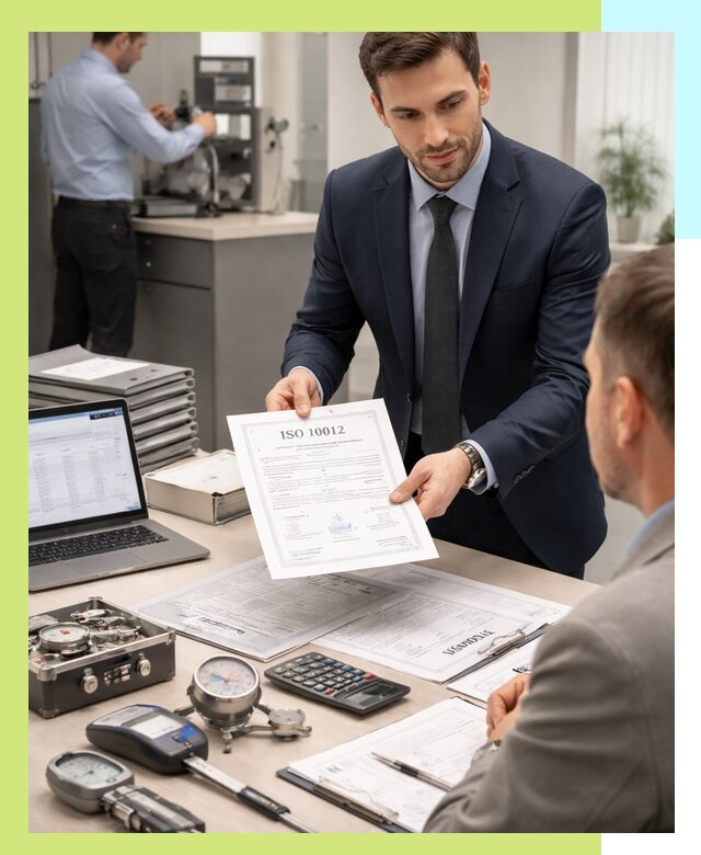 Выдача сертификата ISO 10012 по требованиям метрологии в Камне-на-Оби